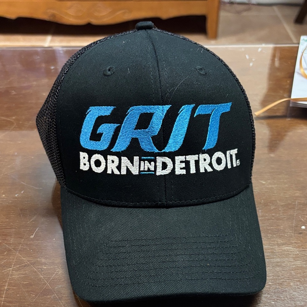 Born in Detroit Black and Blue Cap